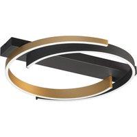 FISCHER & HONSEL Circly LED ceiling light, metal, remote control, CCT, dimmable