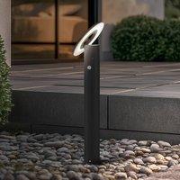 Arcchio LED path light Tovio, anthracite, 24cm, sensor