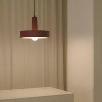 LEDS-C4 hanging light Keops 1, terracotta matt, 28 cm, aluminium