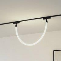 Lindby LED rope light Lumaro, length 100 cm, textile, 48 V