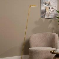 Lucide Lavale LED floor lamp, ochre yellow, dimmable, height 138 cm