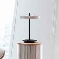 UMAGE LED table lamp Asteria Table, USB, pearl white/black