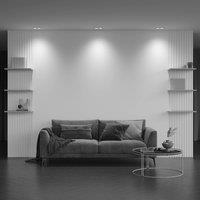 Maytoni recessed ceiling light Zoom white 17 x 9 cm 2-bulb IP65