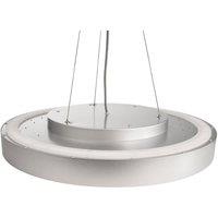 Deko-Light LED pendant light Menkar, silver-coloured, 60 cm, CCT, up/down