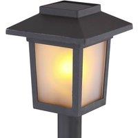 Globo LED ground spike light 33577-3, black, plastic, 3 pcs