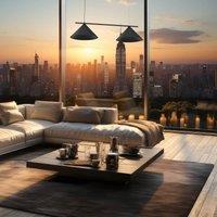 Eko-Light Capital pendant light, black, 2-bulb, 46 cm, GX53