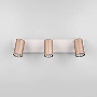 Trio Lighting Marley downlight brown/light grey 48 x 9 cm 3-bulb metal