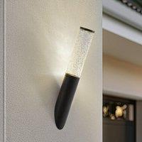 Lindby Gavros outdoor wall light, 45 cm, black, aluminium