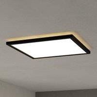 EGLO connect LED ceiling lamp Rovito-Z, black, 39 x 39 cm