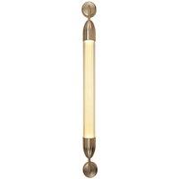 UMAGE Lemon Squeeze wall light, 1-bulb, L 94 cm, brass