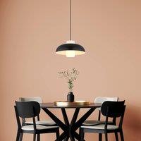 Globo Hanging light Lowe, black matt, 38 cm, metal