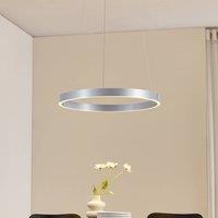 Lucande LED pendant light Yonam, 60 cm, 1-bulb, aluminium, CCT