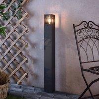 Deko-Light Path light Facado II, height 100 cm, grey/smoke 11 x 11 cm IP65