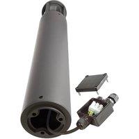 Deko-Light Path light Facado II, height 65 cm, grey/smoke, 11 cm, IP65