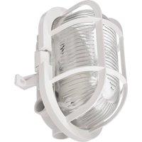 Deko-Light Moisture-proof lamp Sotano Retro white 19 x 12 cm IP44 plastic