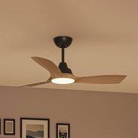 Philips LED fan Olas, 106 cm, brown/black, quiet