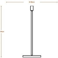 OSRAM DECOR STICK floor lamp, beige, height 78 cm, 1 x E27