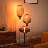 OSRAM DECOR STICK floor lamp, dark grey, height 78 cm, 3 x E27