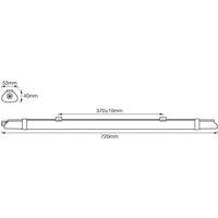 OSRAM LED moisture-proof lamp SUBMARINE SLIM VALUE, 72 cm, IP65