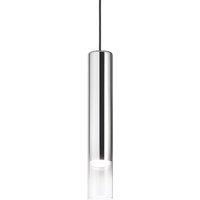 Ideallux Ideal Lux pendant light, chrome-coloured/clear, 6 cm, glass