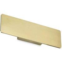 Ideallux Ideal Lux LED wall lamp Zig Zap, width 29 cm, brass colour