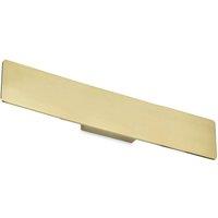 Ideallux Ideal Lux LED wall lamp Zig Zap, width 53 cm, brass-coloured