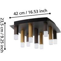 EGLO Stars Of Light LED ceiling light Estanterios, 9-bulb