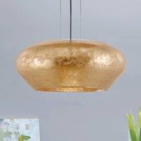 EGLO Stars Of Light Pendant Light Priorat, Glass, Gold