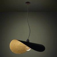EGLO Stars Of Light Saceda pendant light, L 80 cm, black/gold