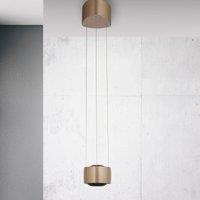 Paul Neuhaus LED pendant light Q-Stretto, bronze, 14.5 cm