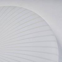 Searchlight Malta LED ceiling light, 39 cm, white, acrylic, CCT