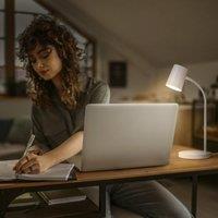 OSRAM Office Line Desk Trapezium table lamp, white, GU10