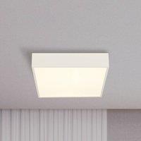 Searchlight Zeus LED bathroom ceiling lamp, white, length 30 cm, metal