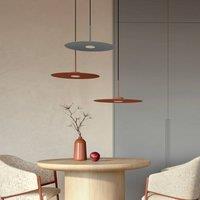 Nowodvorski Lighting Simone pendant light, steel, terracotta colour, 40 cm, GX53
