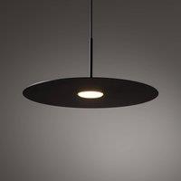 Nowodvorski Lighting Simone pendant light, black, steel, 40 cm, GX53