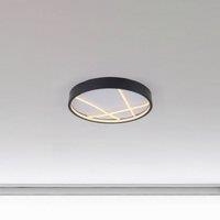 JUST LIGHT. GmbH JUST LIGHT. Mikado LED ceiling light, 40 cm, black