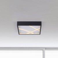 JUST LIGHT. GmbH JUST LIGHT. Mikado LED ceiling light, 30 x 30 cm, black