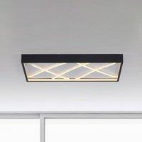 JUST LIGHT. GmbH JUST LIGHT. Mikado LED ceiling light, 60 x 30 cm, black