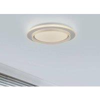 JUST LIGHT. GmbH JUST LIGHT. Lago LED ceiling lamp 40 cm white remote control