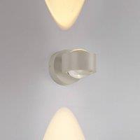 JUST LIGHT. GmbH JUST LIGHT. Chia LED rechargeable wall light, sand, iron, 3,000 K