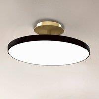 UMAGE LED ceiling lamp Asteria UP PLUS, black, 60 cm, CCT