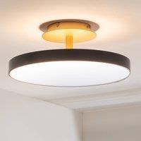 UMAGE LED ceiling lamp Asteria UP PLUS, anthracite 43 cm CCT