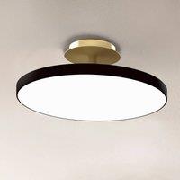 UMAGE LED ceiling lamp Asteria UP PLUS, black, 31 cm, CCT