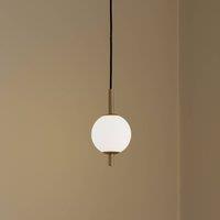 UMAGE LED pendant light Audrey, brass-coloured, 1-bulb, 12 cm