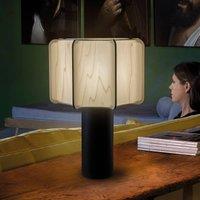 LZF LAMPS LZF Kactos table lamp, ivory/black, height 52 cm