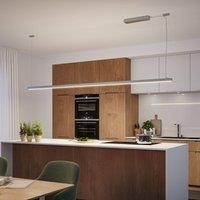 Paulmann Linion power cable, grey, length 175 cm, textile