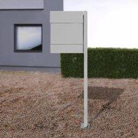 Absolut/ Radius Letterbox Letterman V, newspaper+post, silver