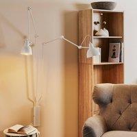 ALDEX Wall light 814, adjustable, 2-bulb, white