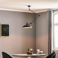 ALDEX Ceiling lamp 808 adjustable 1-bulb black/gold