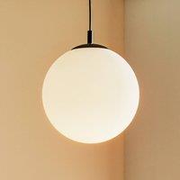 ALDEX Hanging light 562, matt glass, cap/canopy black